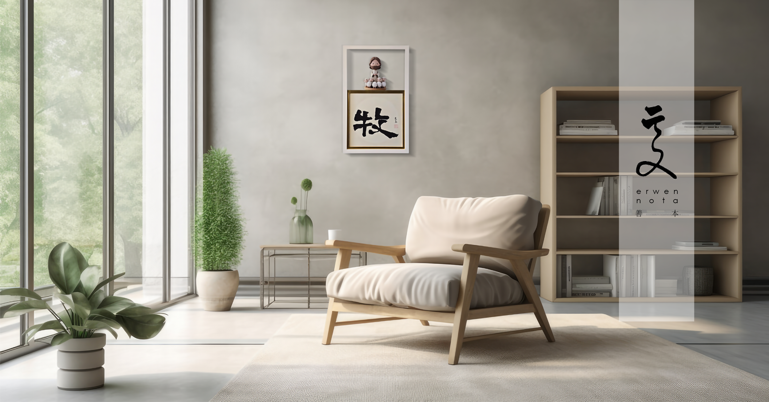 Erwen Nota Calligraphy